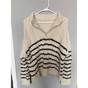 Mango striped sweater